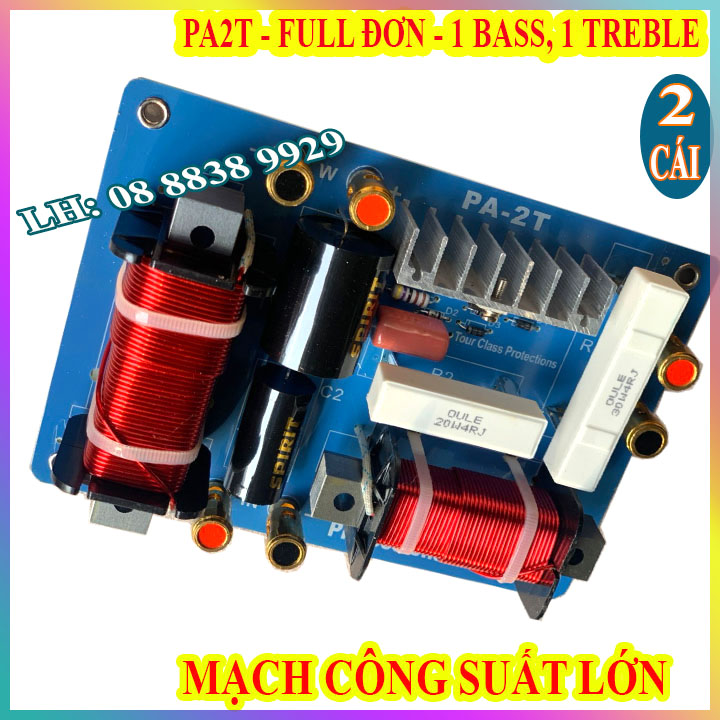 MẠCHCẶP  PHÂN TẦN PA - 2T FULL ĐƠN CÔNG SUẤT LỚN CHINA - GIÁ 2 MẠCH