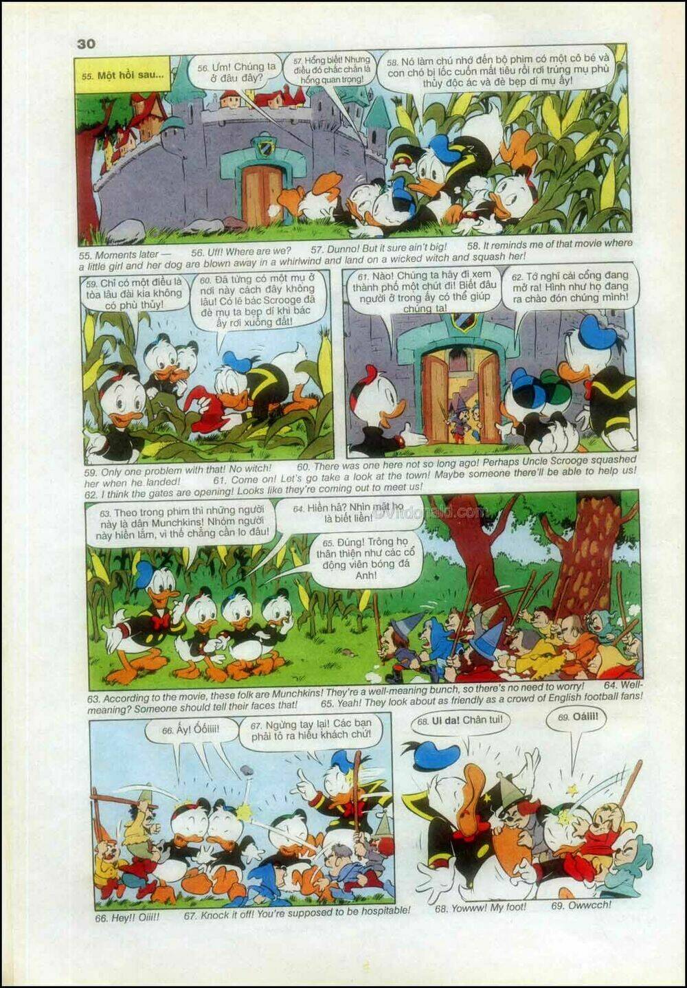 donald và bạn hữu chapter 75 32