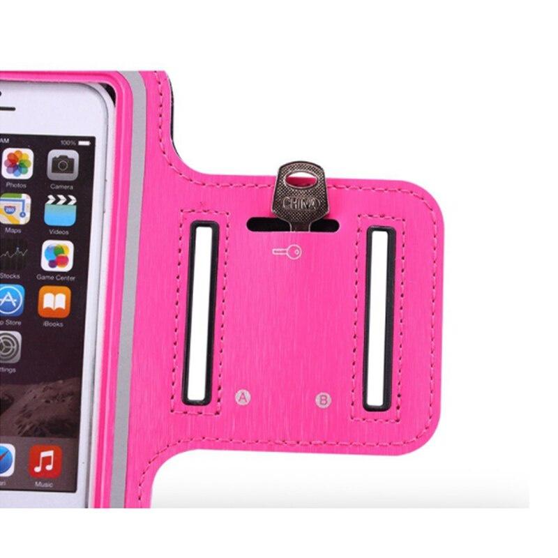 2019 New Running Bags Men Women Armbands Touch Screen Cell Phone Arms Band Phone Case Sports Accessories for 7 Plus Smartphone