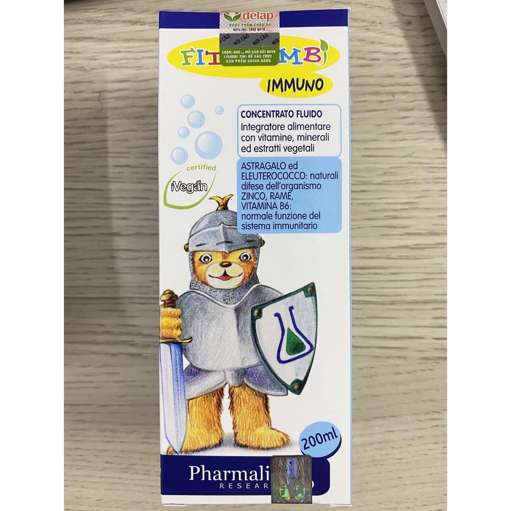 Fitobimbi Immuno Bimbi.Giúp Bé Tăng Cường Miễn Dịch,Sức Đề Kháng.Khỏe Mạnh Hết Ốm Vặt