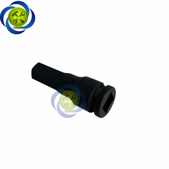 Tuýp lục giác 12mm Kingtony 305512M loại 3/8 loại đen thép CR-MO