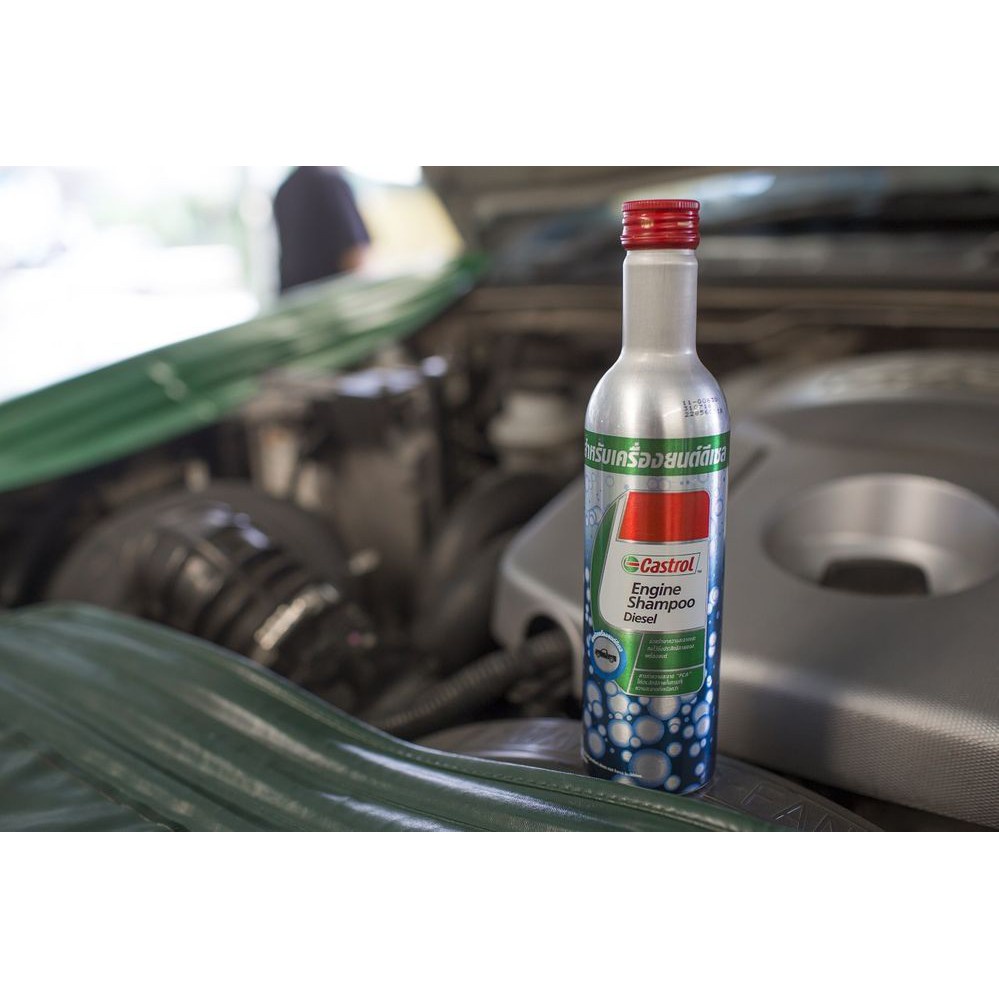 Dung dịch súc rửa động cơ ô tô xe máy CASTROL ENGINE làm sạch cặn bẩn cao câp loại tốt