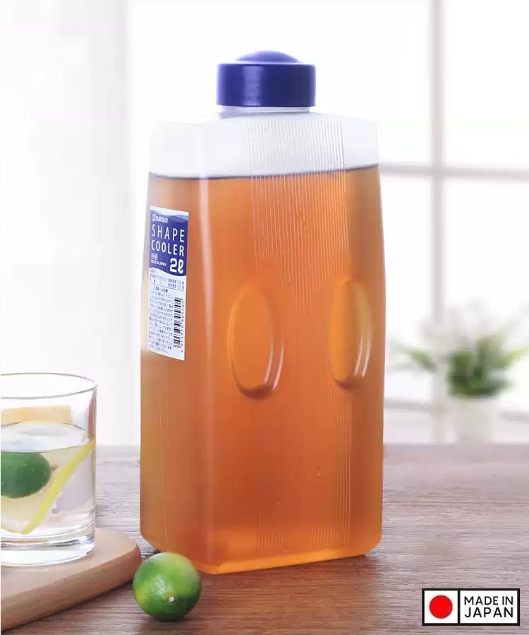 Bình nhựa đựng nước Nakaya 2L nội địa Nhật Bản