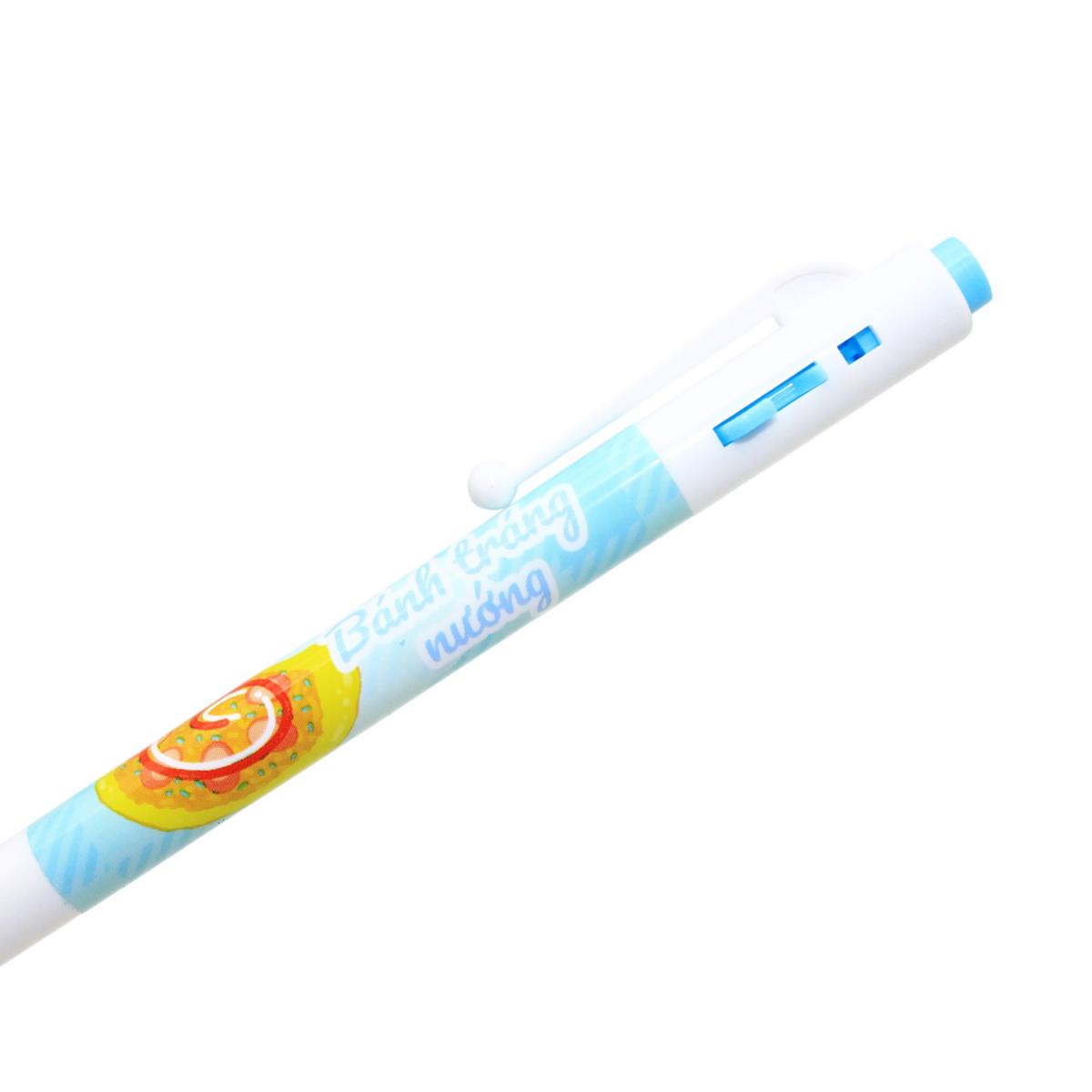 Hộp 20 Bút Gel Buttersmooth B 0.5 mm - Thiên Long GELB-034 - Mực Xanh - Bánh Tráng Nướng
