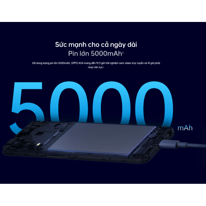 Điện Thoại Oppo A54 (4GB/128GB) - Hàng Chính Hãng