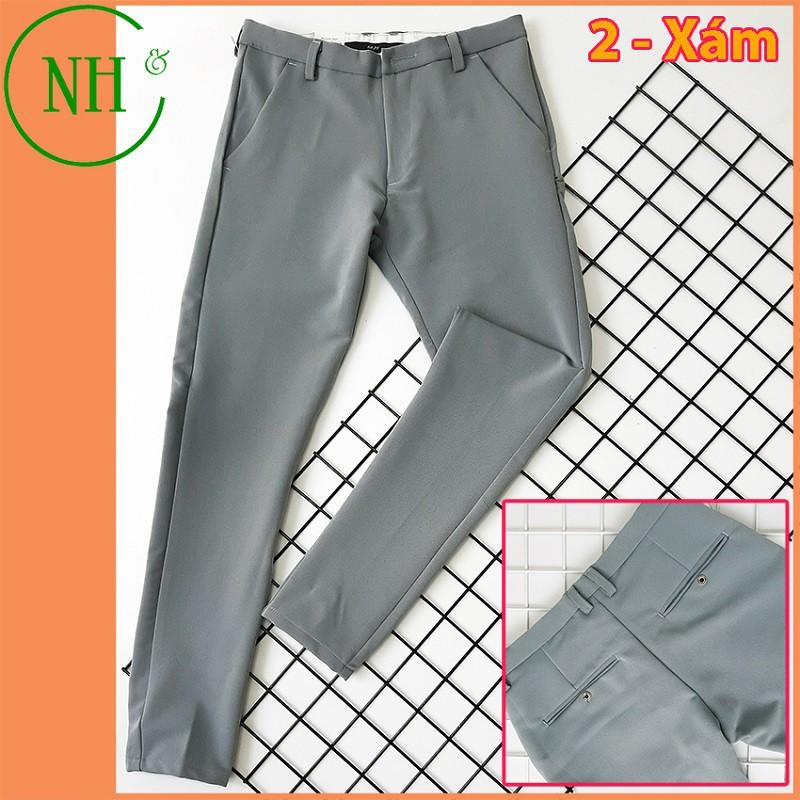 Quần tây nam CO GIÃN, quần âu form trẻ trung - NH Shop