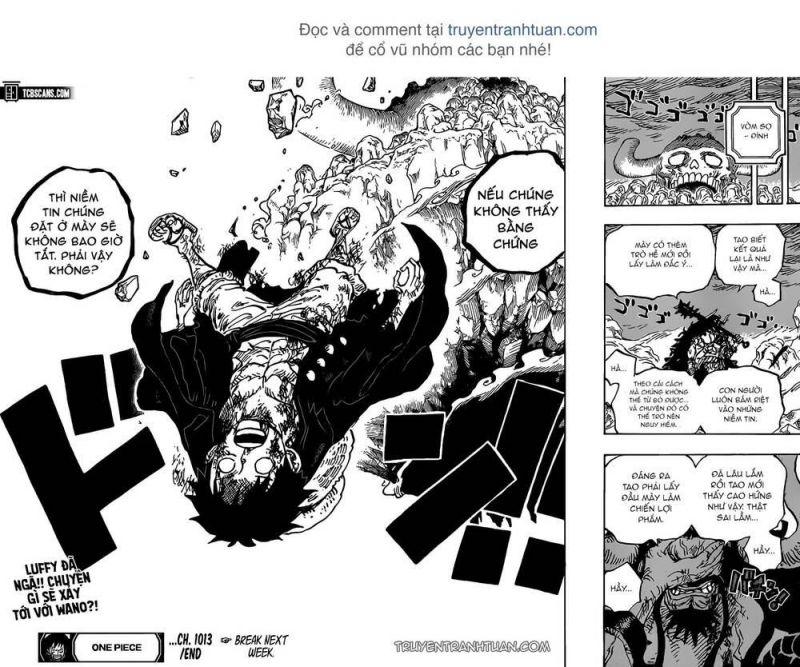 đảo hải tặc - one piece chapter 1013 14