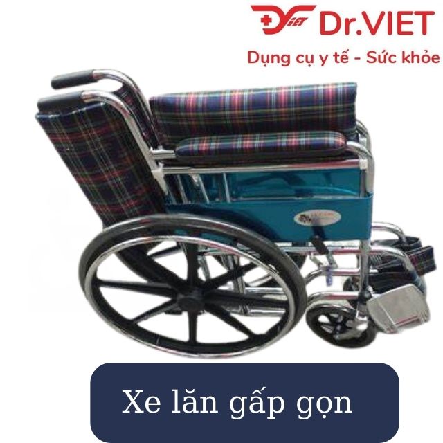 Xe lăn tay Lucass X-9B bánh mâm đúc CHÍNH HÃNG - Hỗ trợ di chuyển cho người già, người khuyết tật, chỗ ngồi và tựa lưng làm bằng vải bạt nhựa, bánh xe bằng cao su đặc, có thiết kế vòng lăn, hãm bánh xe an toàn