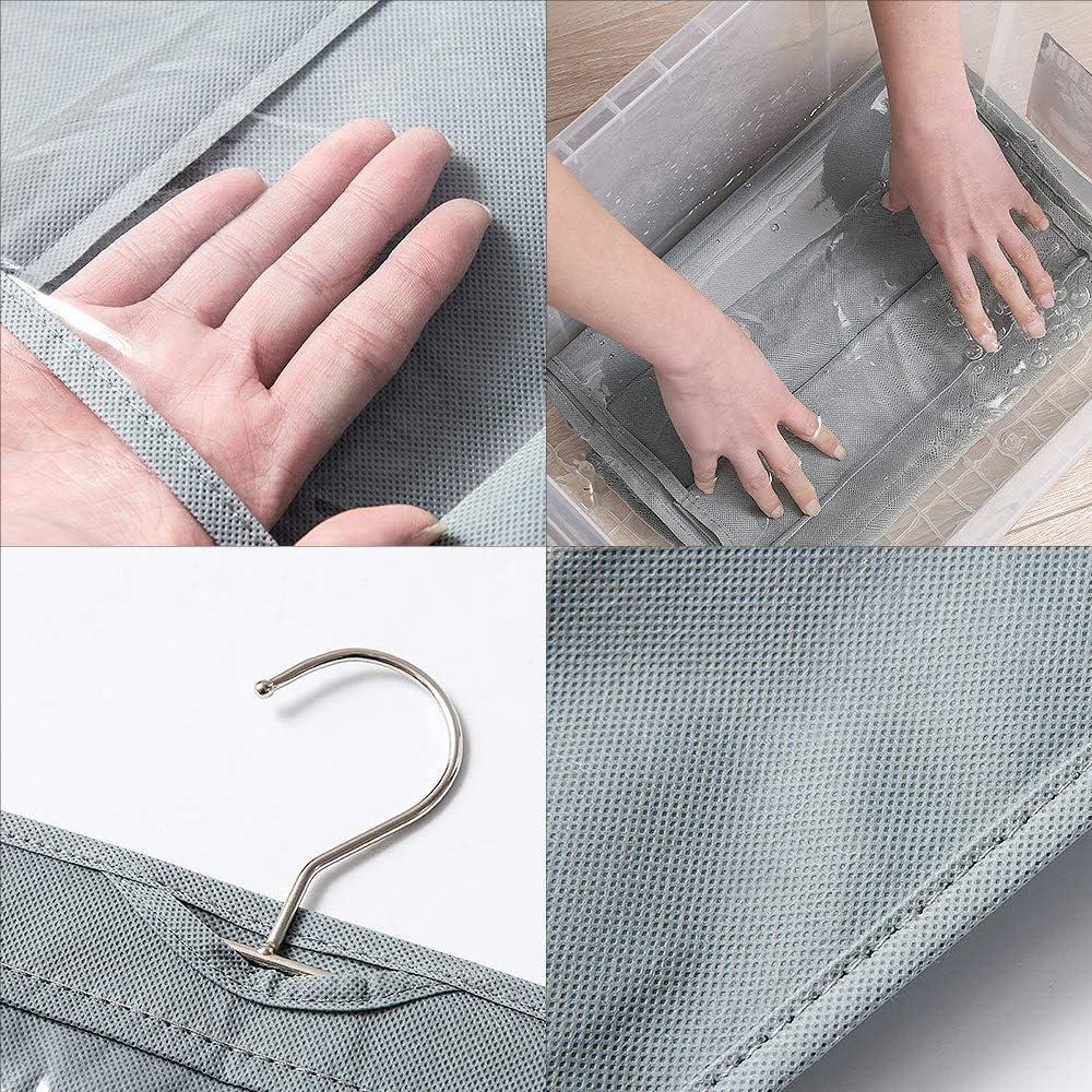 Treo Túi Xách Tổ Chức 2 Gói Túi Bảo Quản Chống Bụi Cho Hệ Thống Tổ Chức Tiết Kiệm Không Gian Tủ Quần Áo