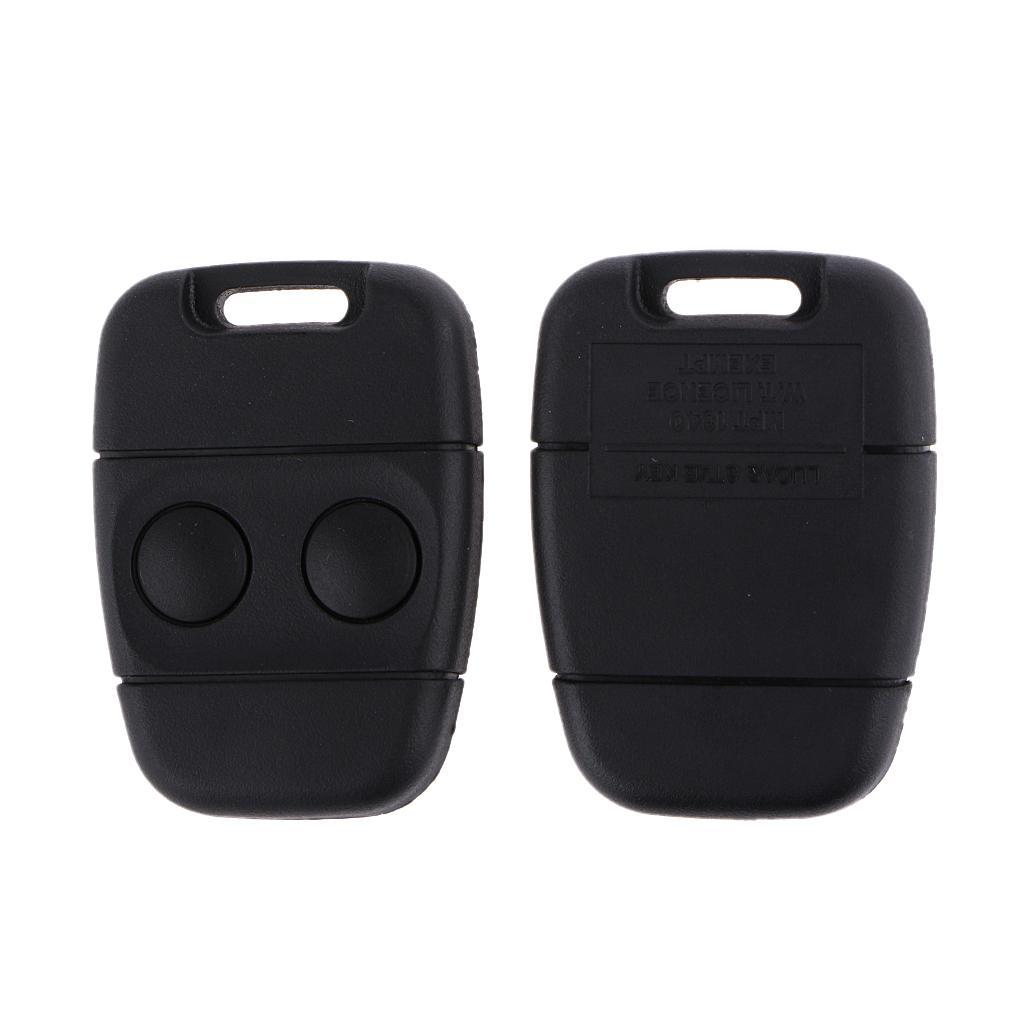 Remote Car Key Fob Case Shell 2 Button Rebuild Kit for Land Rover Discovery Freelander