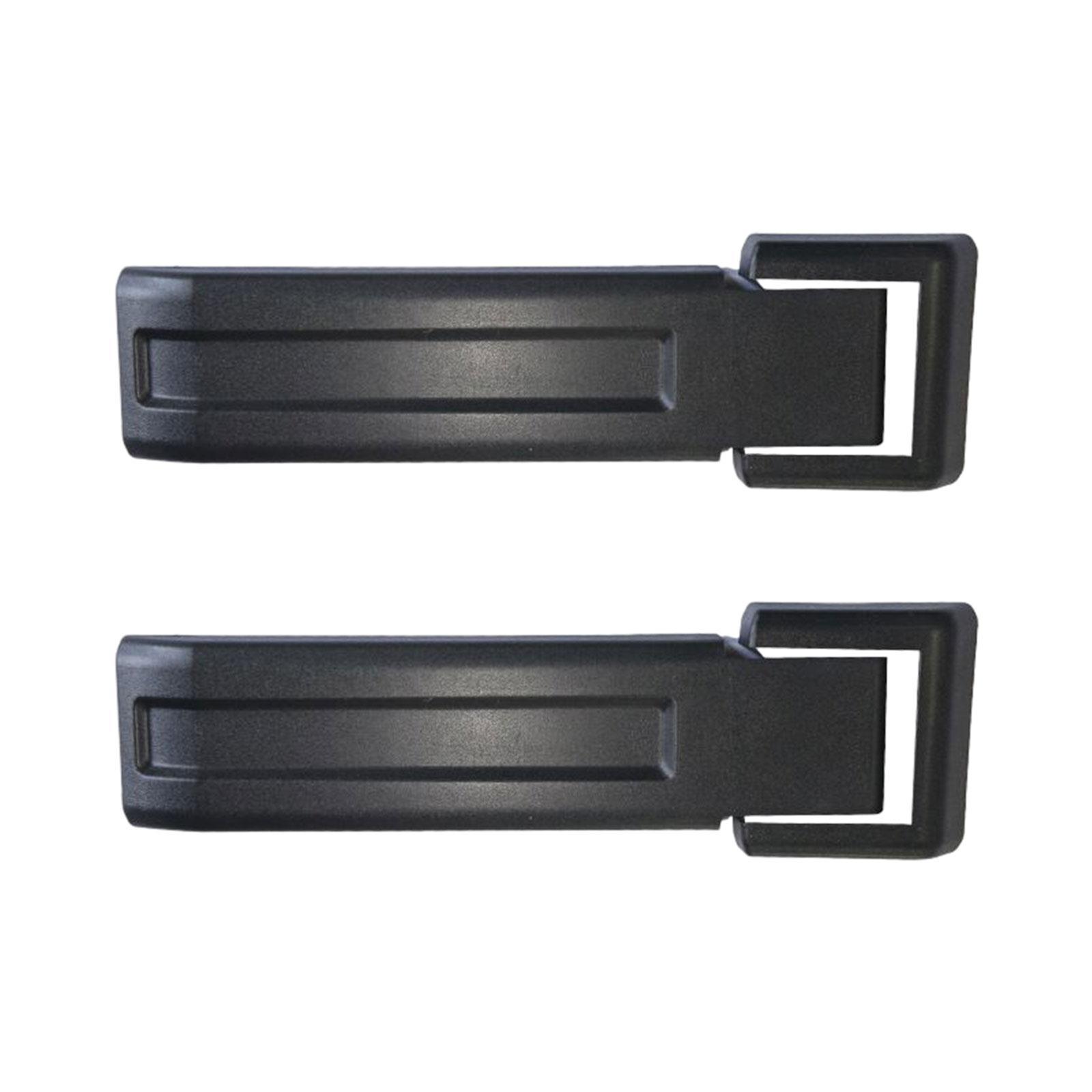 2 Pieces Tailgate Hinge Cover Cap Replaces Parts Easy to Install Black Accessory Tailgate Hinge Covers Trim for