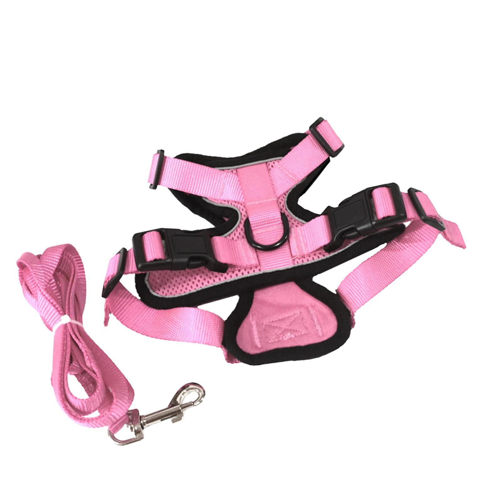 Puppy Vest Harness Pink S