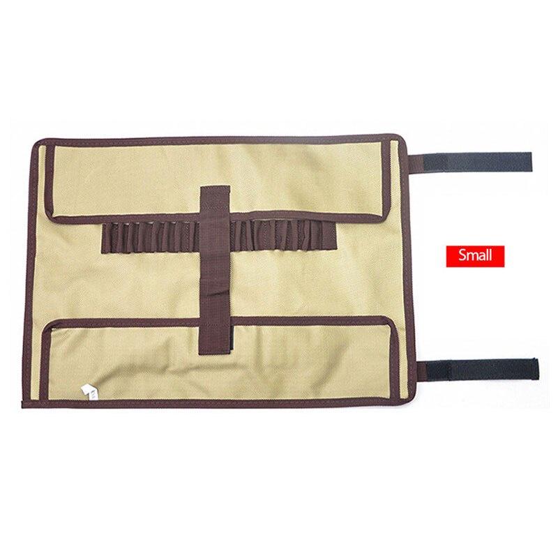 Outdoor Camping Tent Peg Nail Storage Bag Tent Hammer Wind Rope Folding Tote Bag 1680D Double-strand Oxford Cloth Bag