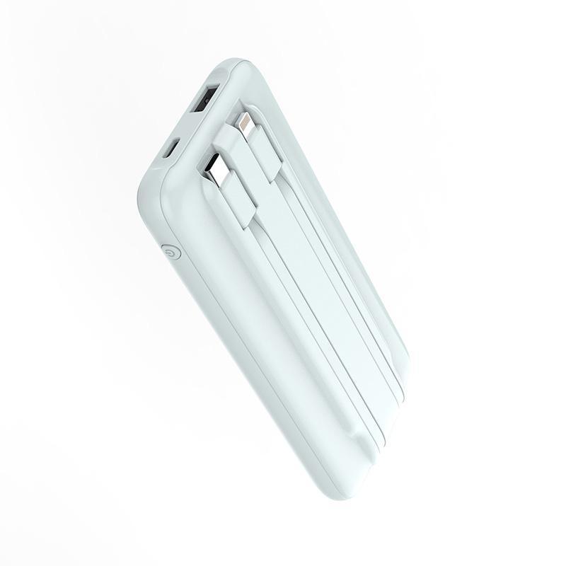 Kho báu sạc nhanh PD kiểu mới nhất 10000mAh màn hình kỹ thuật số di động nhỏ dung lượng lớn đi kèm với kho báu sạc dòng