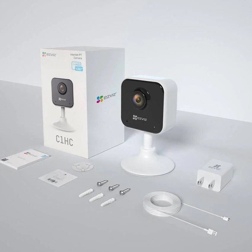 Camera Wi-fi Trong Nhà EZVIZ H1C FHD 1080P, Góc Rộng Cố Định, Đàm Thoại Hai Chiều - Hàng Chính Hãng