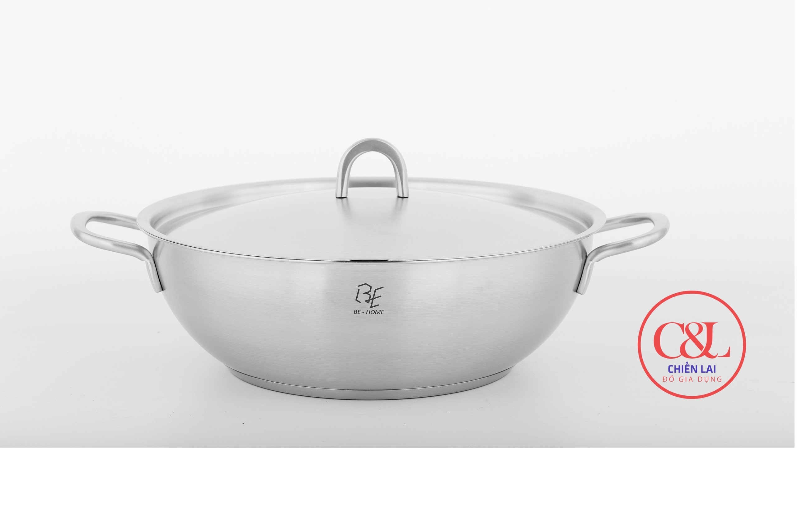 CHẢO SÂU LÒNG BEHOME WOK 28CM Hàng Chính hãng