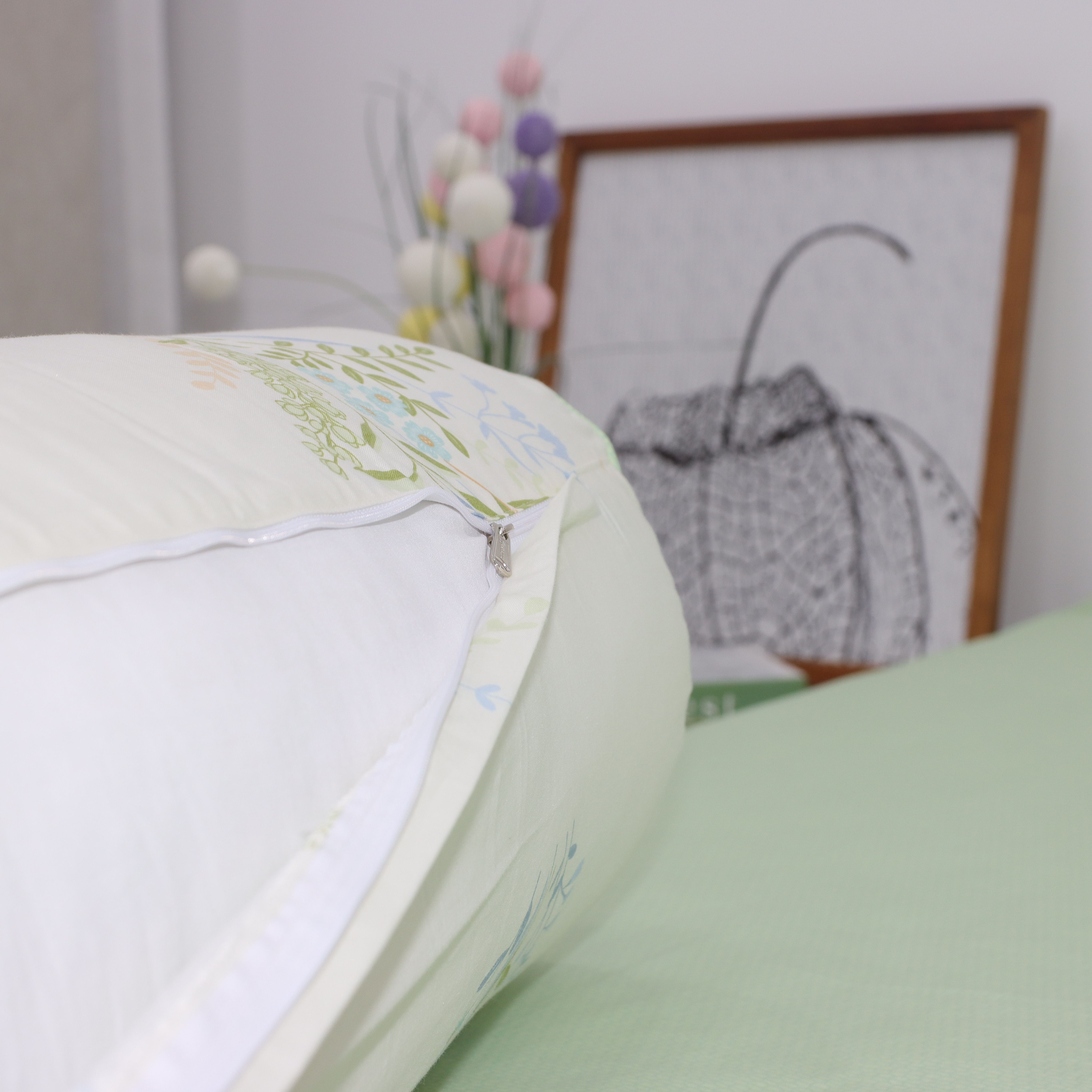 Vỏ gối ôm Cotton K-Bedding by Everon (kích thước 80x100cm - 1 cái)