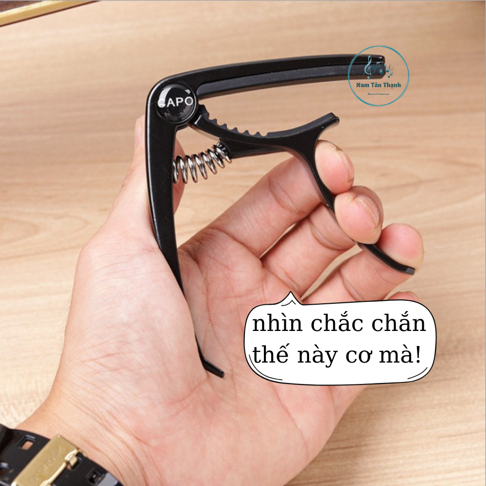 Capo Guitar Cao Cấp Acoustic 2 chức năng CP03 - Hàng Chính Hãng