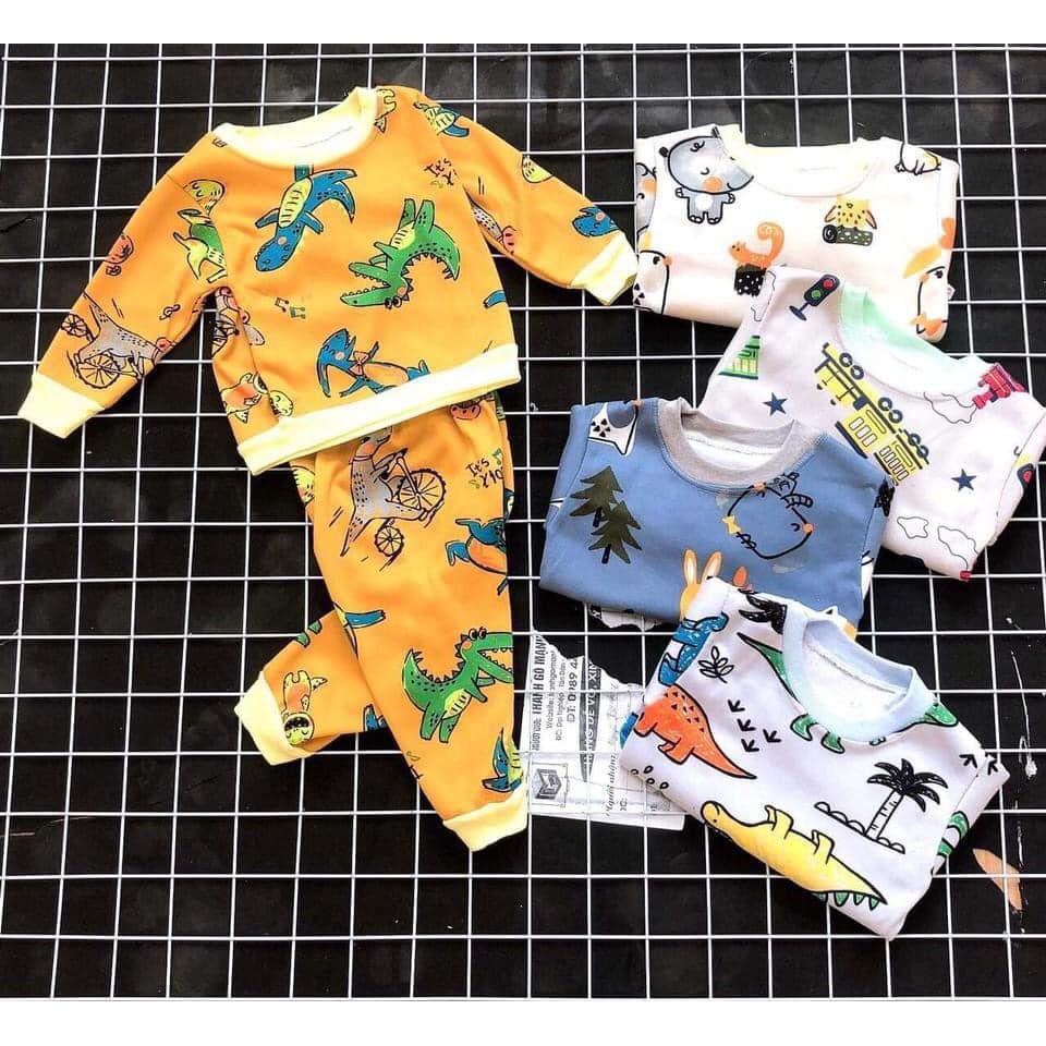 Combo 5 bộ nỉ bông cho bé