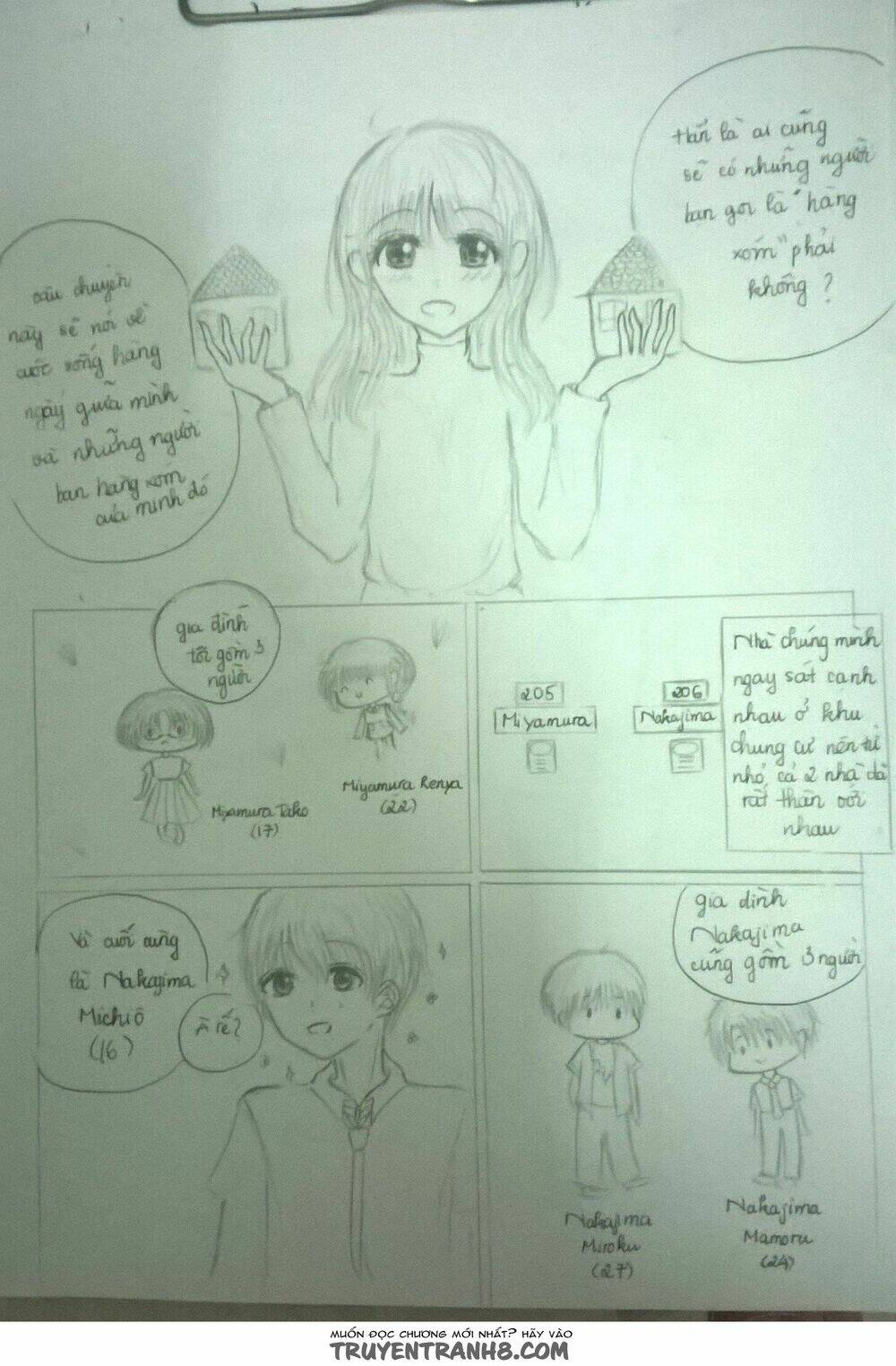 những người hàng xóm đáng yêu chapter 1 2