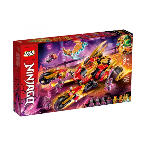 BỘ LẮP RÁP LEGO NINJAGO 71773 CHIẾN XE RỒNG VÀNG CỦA KAI