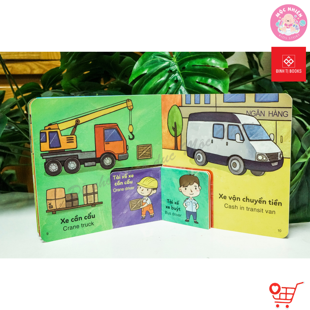 Sách - Bộ sách to ôm sách nhỏ dành cho trẻ 3-6 tuổi - Đinh Tị Books