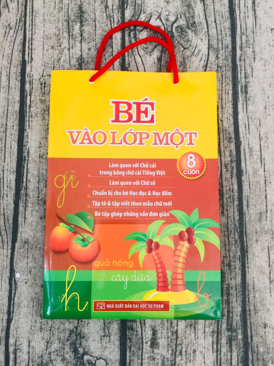 Bé Vào Lớp Một (Bộ Túi 8 Cuốn)