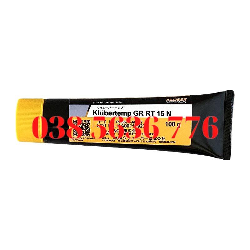 Kluber temp Gr RT 15 N Mỡ Bôi Trơn Perfluoropolyte 100G