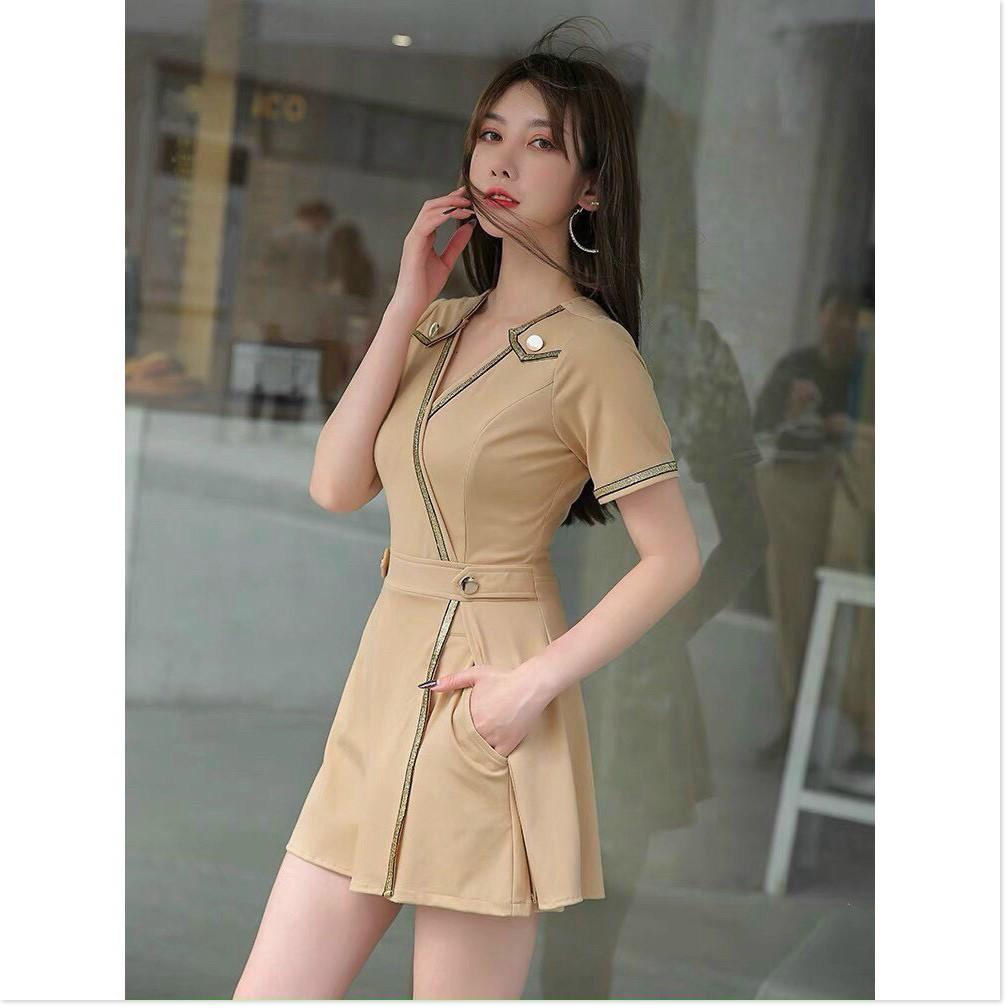 Set đính nút poly 2 da ngắn cực xinh xắn cho các chị em KHANH AN FASHION