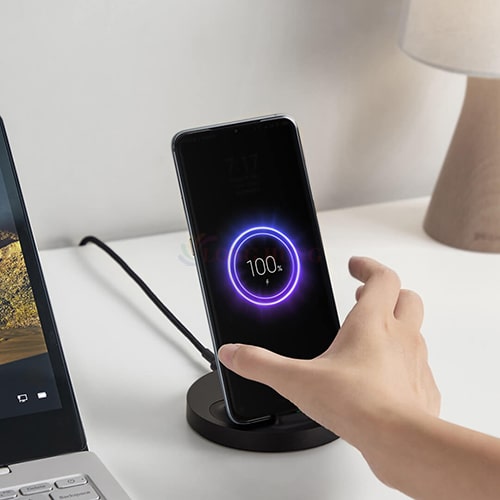 Hình ảnh Đế sạc không dây Xiaomi Mi 20W Wireless Charging Stand GDS4145GL WPC02ZM - Hàng chính hãng