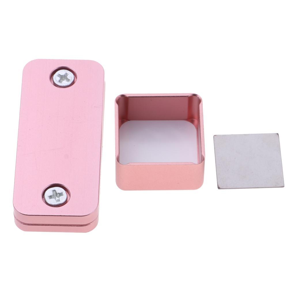 Lightweight Chalk Holder Aluminum Billiards Pool Cue Sticks Accessories with Durable Belt Clip