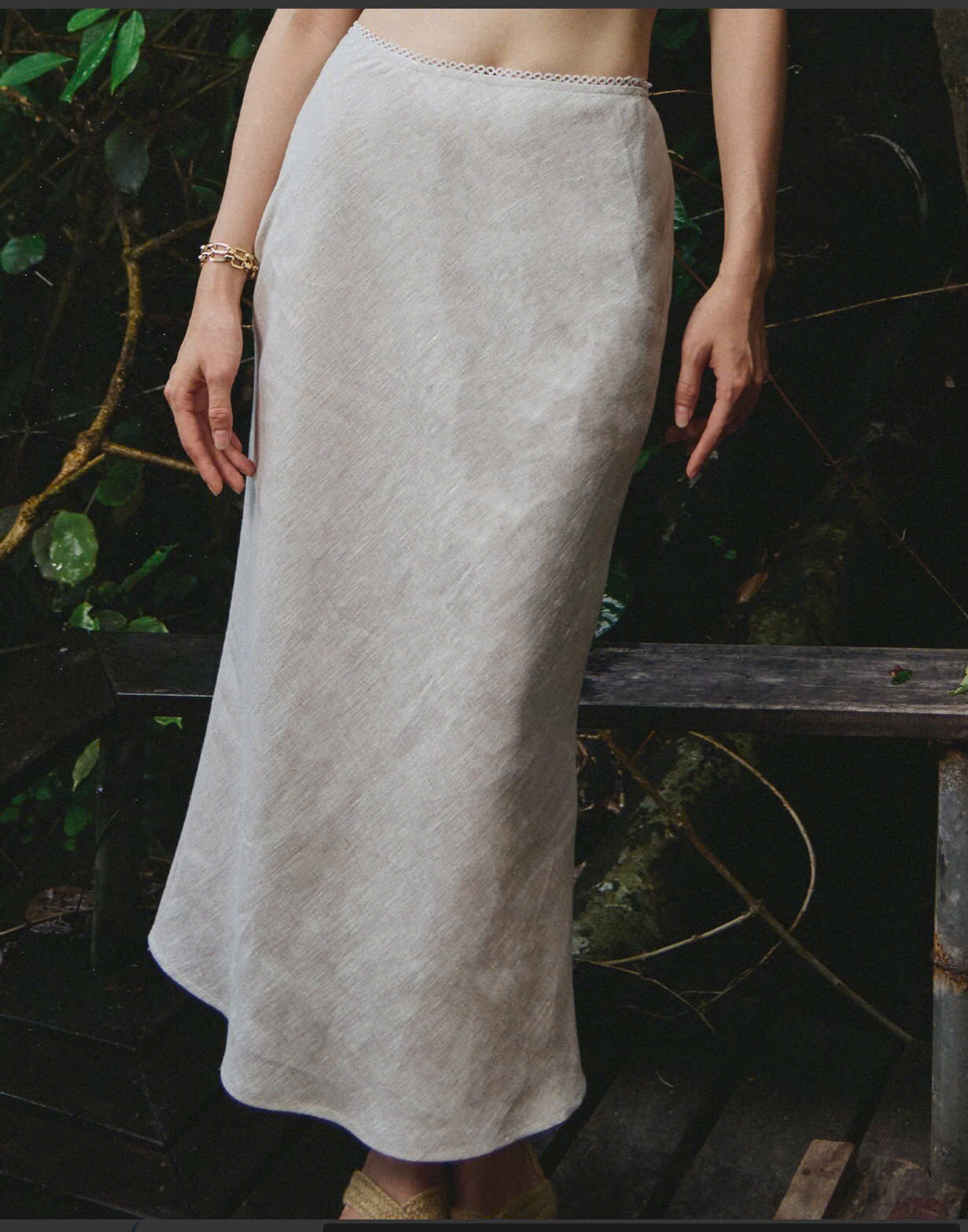 Váy Suông Linen Lanh SKI047 thời trang thiết kế Hity