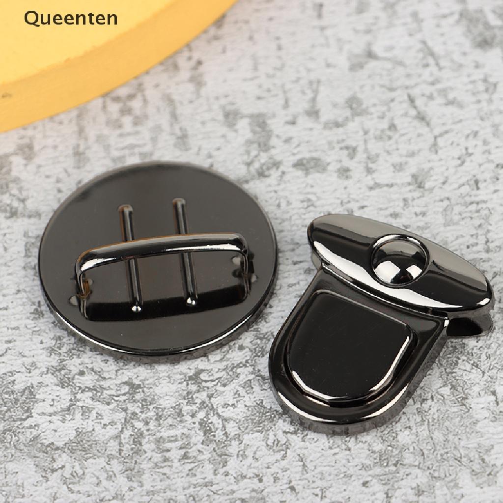 Queenten 2x Metal Lock Bag Case Buckle Clasp For Handbags Shoulder Bags Purse Accessories QT