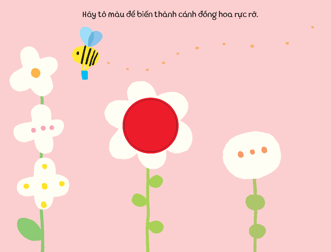 Sách - Dtpbooks - Hình Vẽ Tròn Xoe - Tủ sách vui để học - Sách tô màu - Dòng sách cầm tay