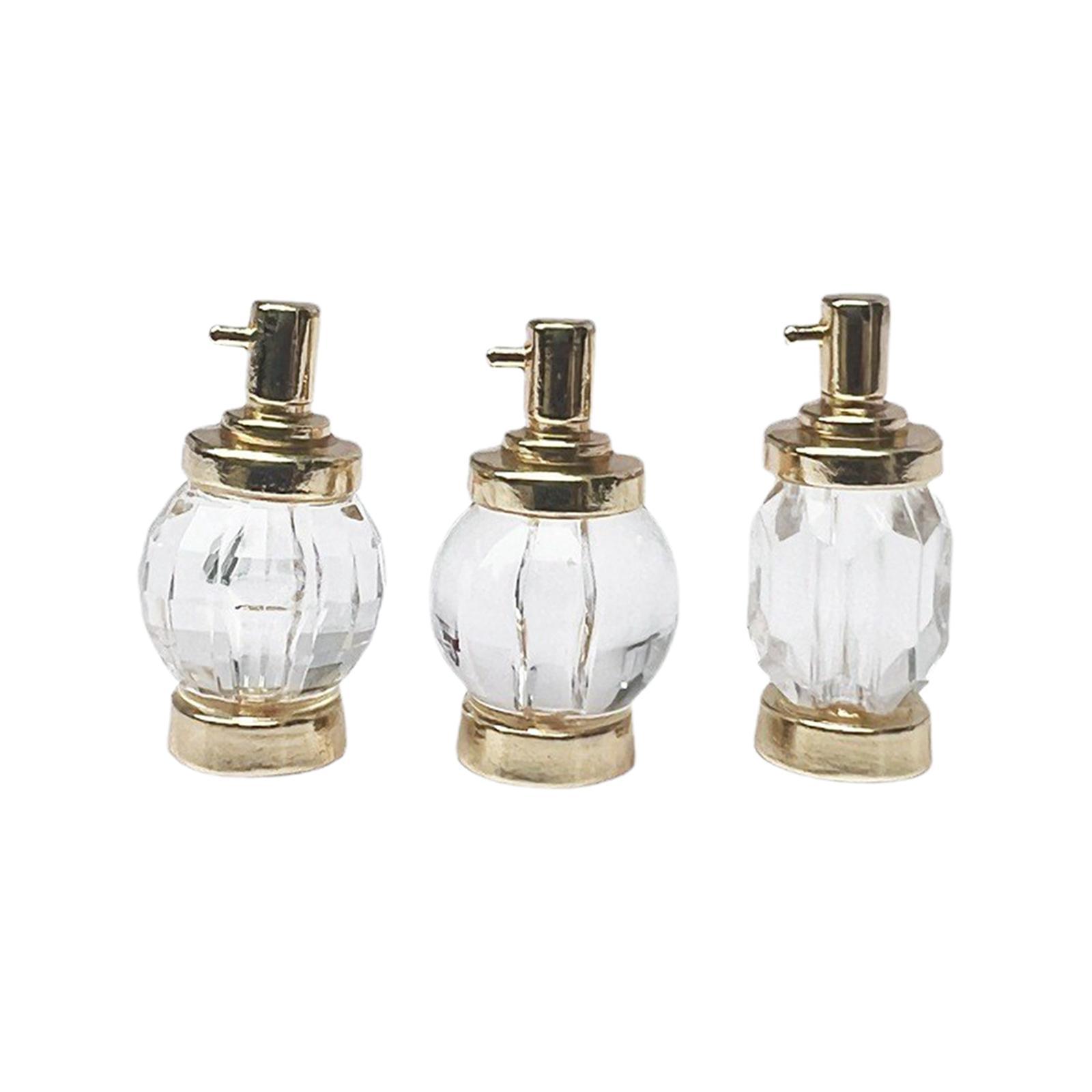 6x Simulation Miniature 1/12 Perfume Bottle Model Life Scene Supplies Decor