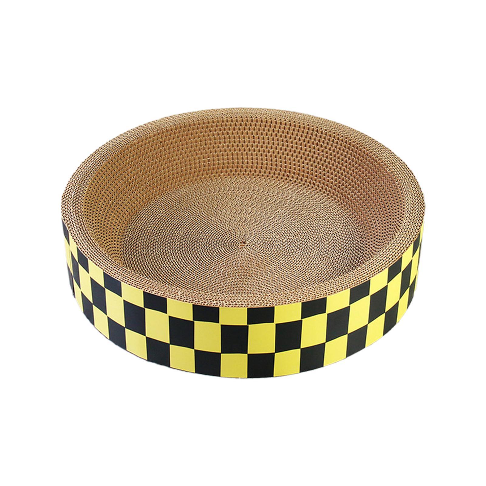 Cat Scratcher Kitty Training Toy Cat Scratch Pad Grind Claws Lounge Cat Beds