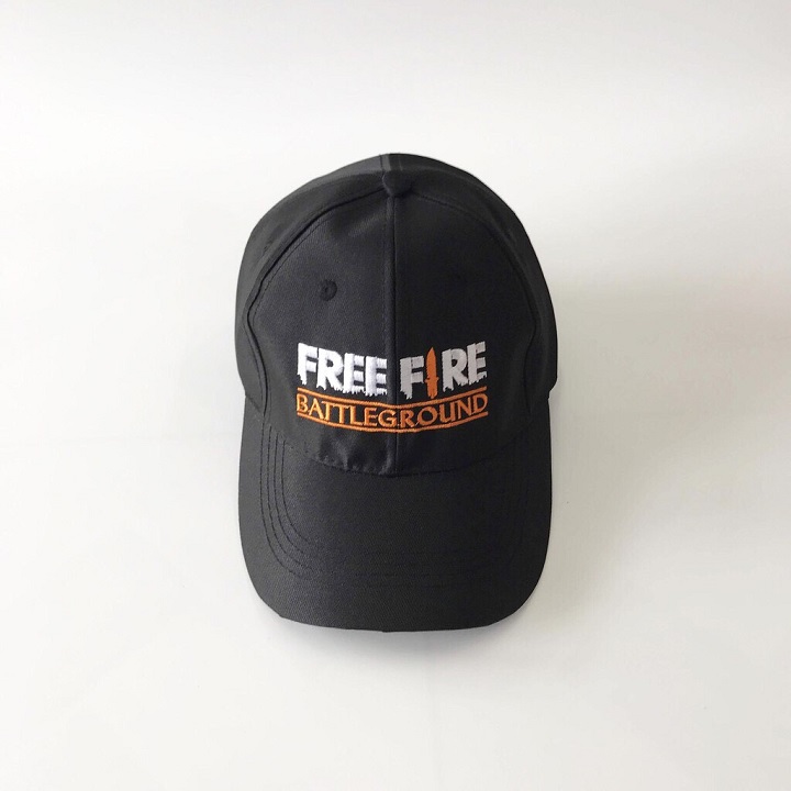 Combo áo + mũ, Áo thun đen Free Fire in hình Booyah Tặng 1 nón lưỡi chai Free Fire Áo thun đủ size phom dành cho cả nam và nữ