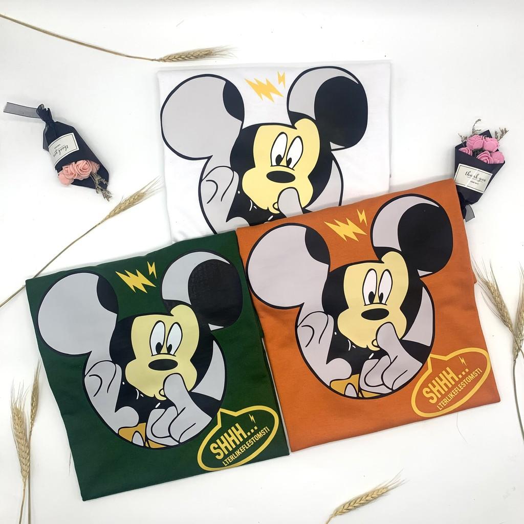 Áo thun Mickey form rộng tay lỡ A30