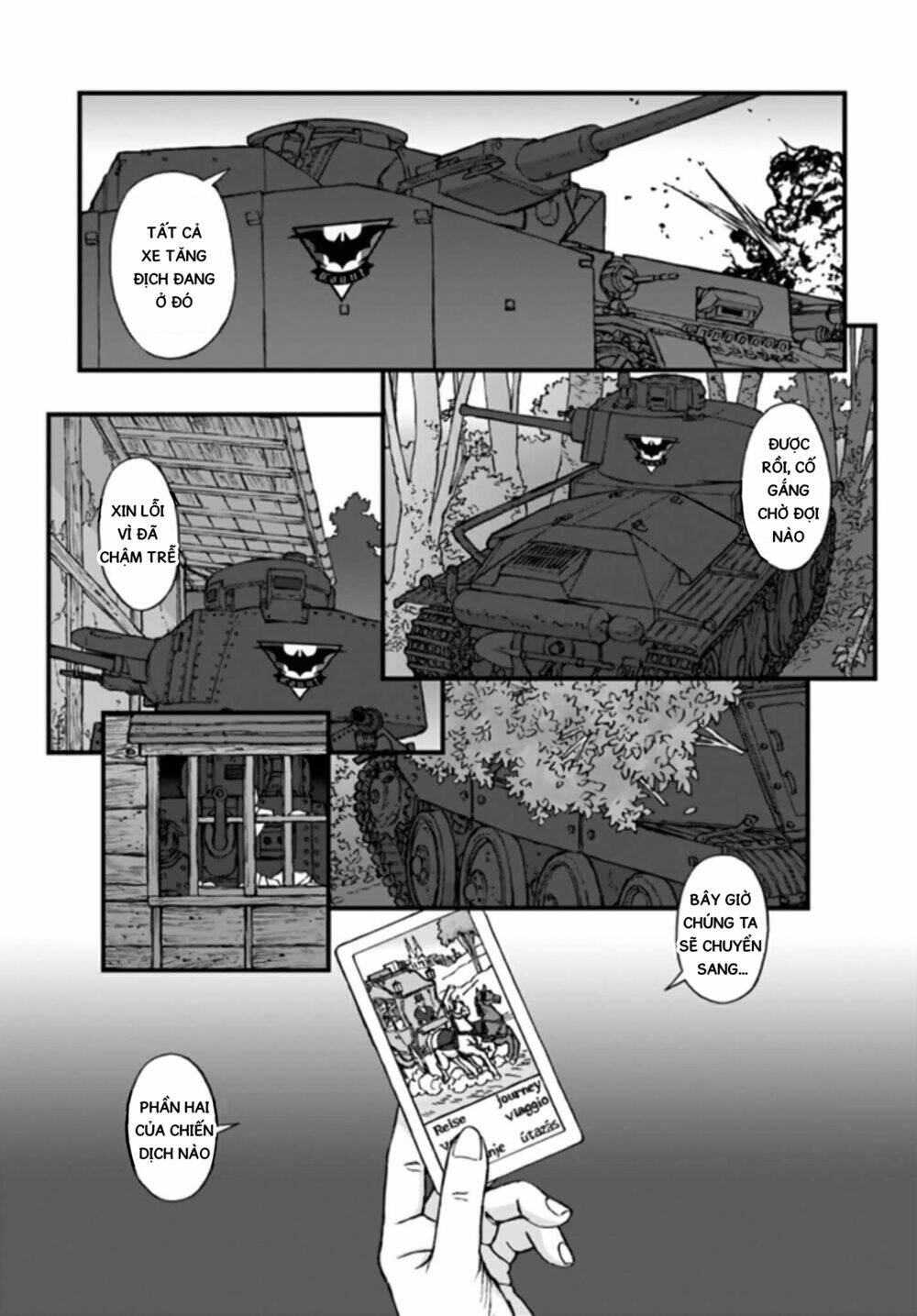 girls und panzer: the fir tree and the iron-winged witch chapter 4 9