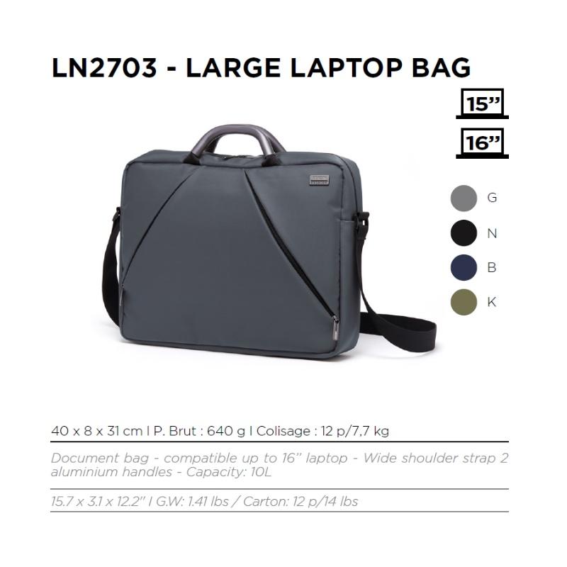 Túi chống sốc laptop LEXON size 14inch/16inch - PREMIUM+ LAPTOP BAG - Hàng chính hãng