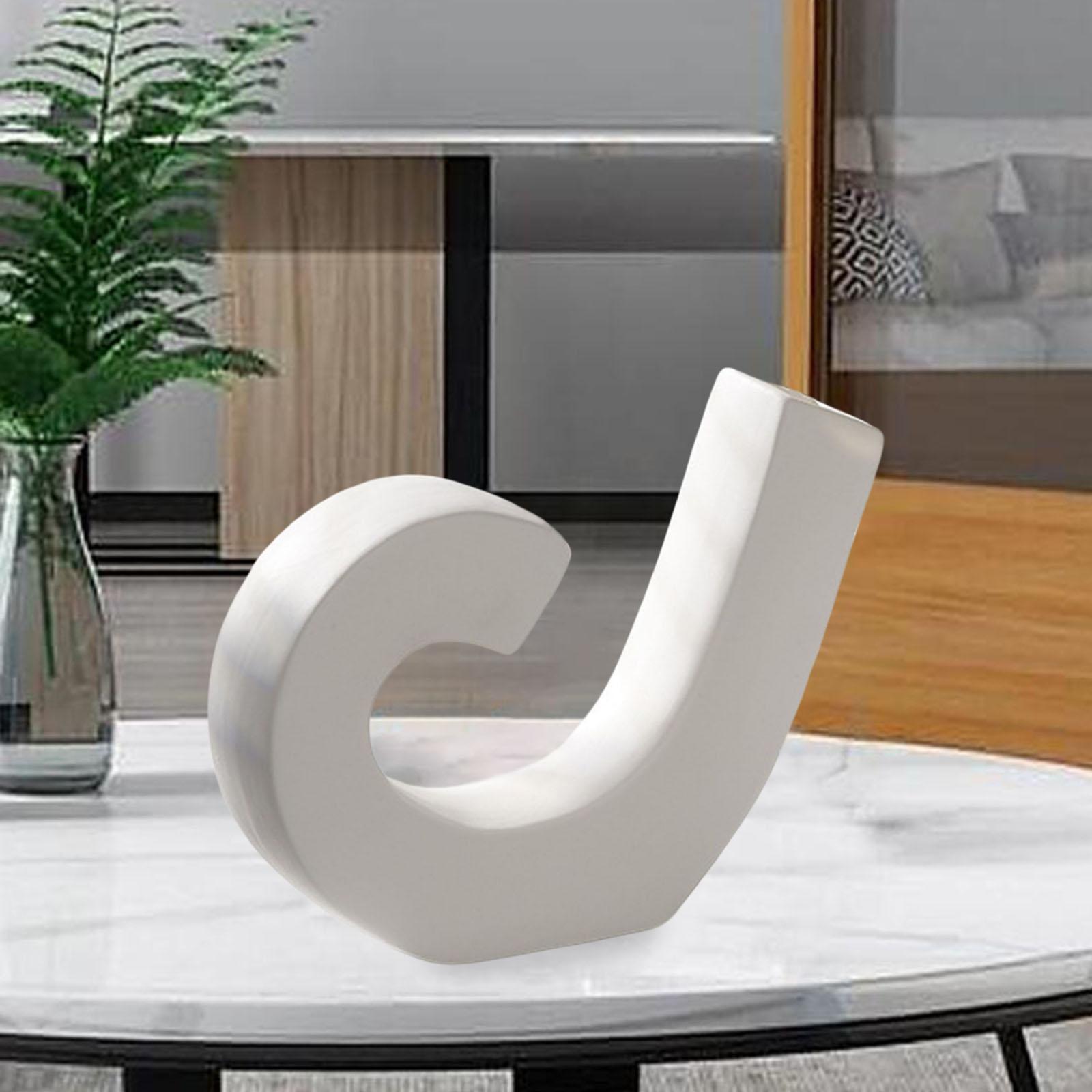 Ceramic Statue Nordic Sculpture Home Living Room Decor