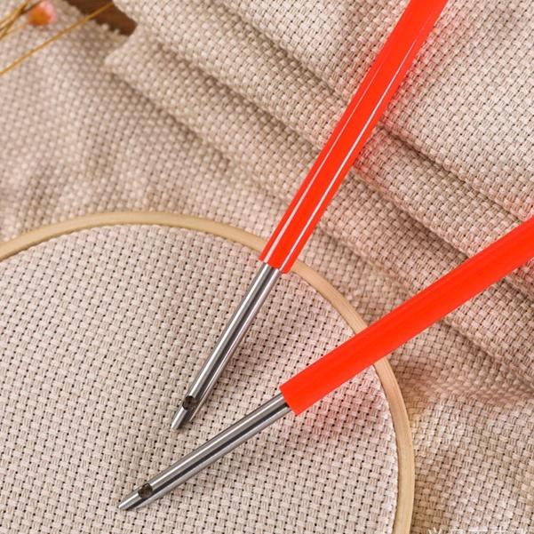 Bộ Thêu Len Xù Động Vật Dễ Thương Punch Needle, Bộ Tranh Thêu Len Nổi Diy Nhiều Mẫu Dùng Để Trang Trí
