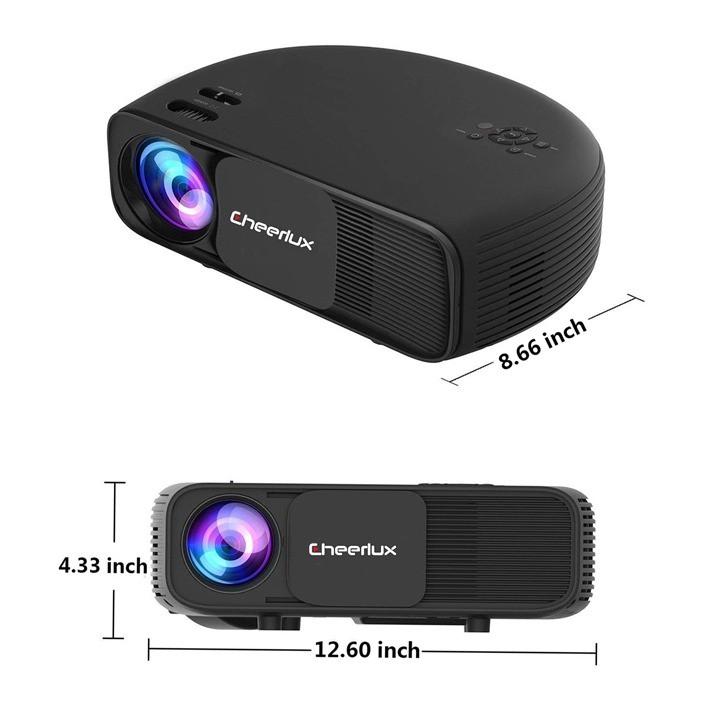 Máy chiếu Full HD Cheerlux CL760, độ sáng 3600 Lumens, zoom điện tử, xem phim, bóng đá cực nét. Hàng chính hãng