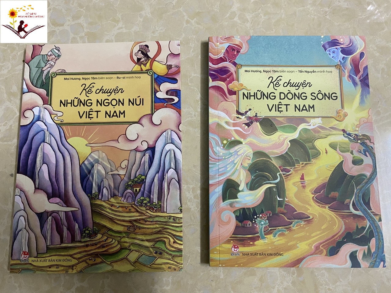 Combo 02 cuốn: Kể chuyện những ngọn núi Việt Nam; Kể chuyện những dòng sông Việt Nam
