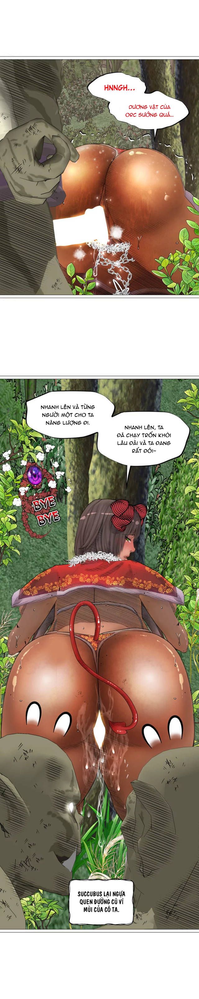 nữ hoàng dark elf và bầy tôi orc chapter 17 14