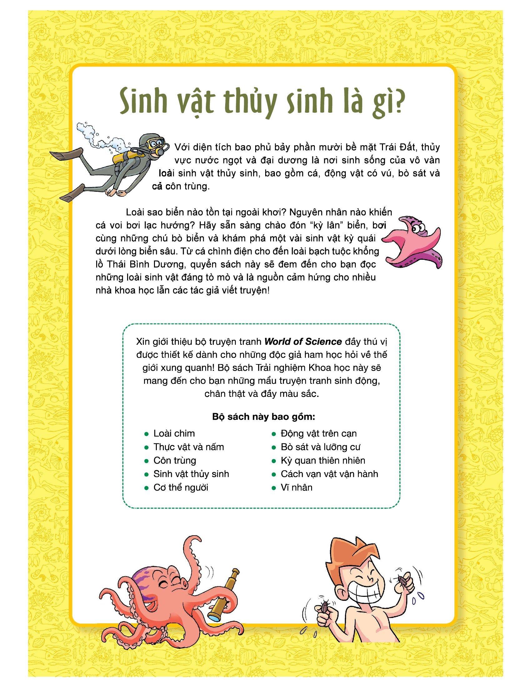 Làm Bạn Với Khoa Học - World Of Science - Những Bí Ẩn Về Sinh Vật Thủy Sinh - Adventures With Aquatic Creatures