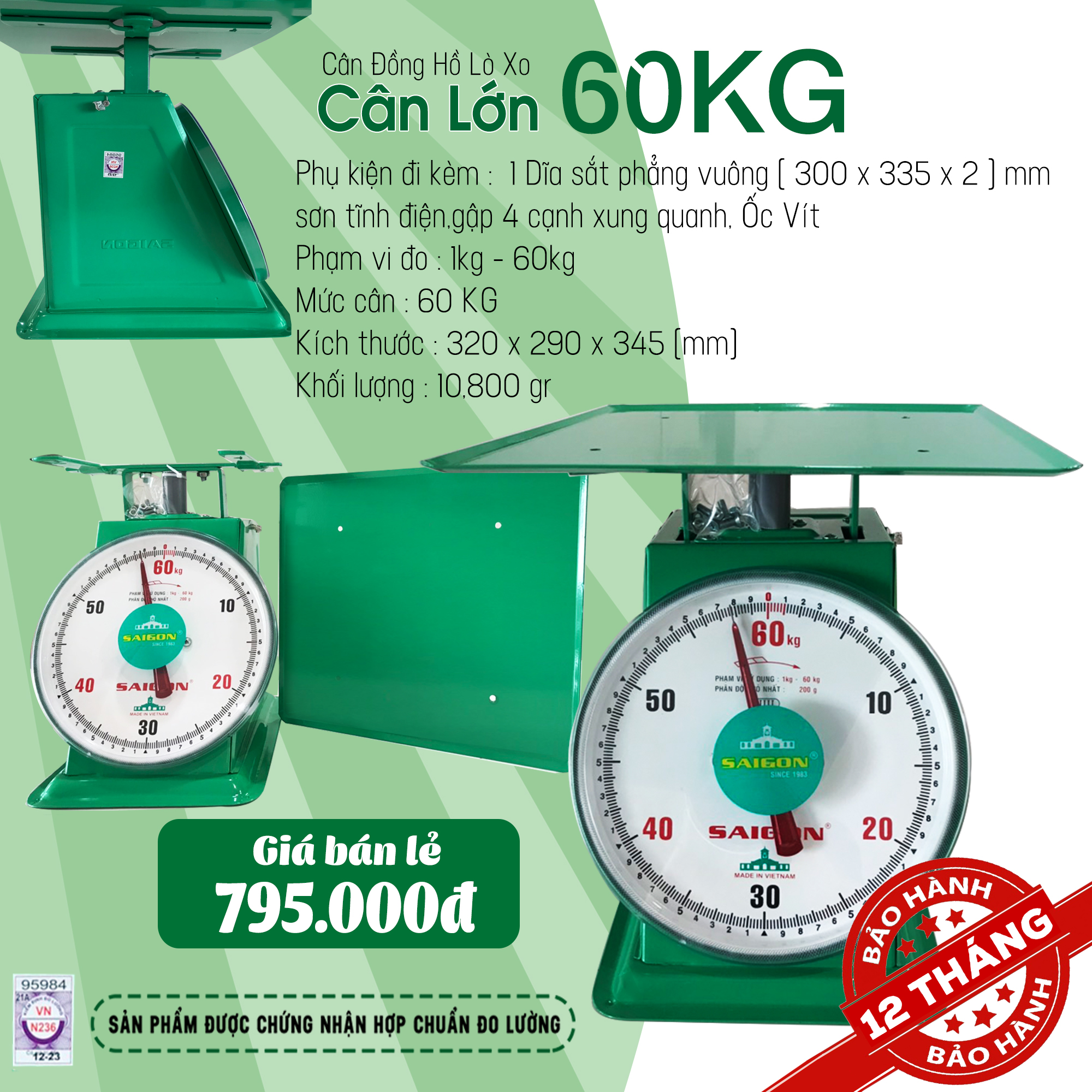 Cân Lớn 60KG