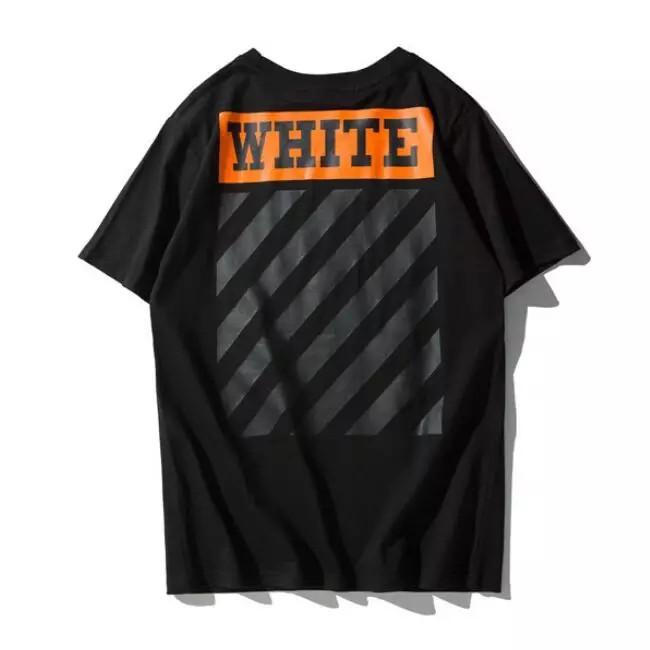 Áo thun Stee OFF WHITE ORANGE Unisex The Ngầu Style