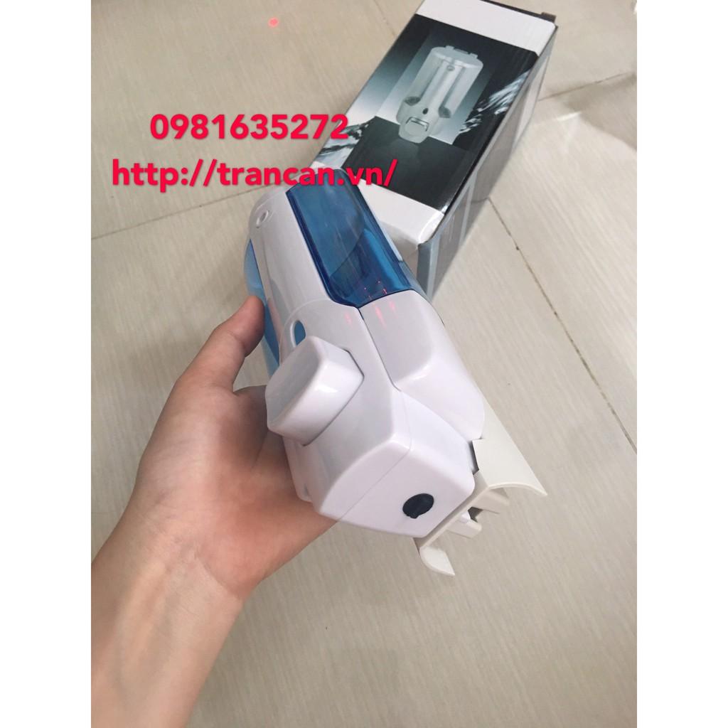 Bộ 2 Hộp đựng nước rửa tay xà phòng treo tường nhấn một bình
