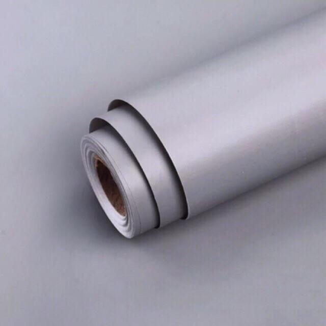 10 M giấy dán tường màu keo sẵn khổ 45 cm ️